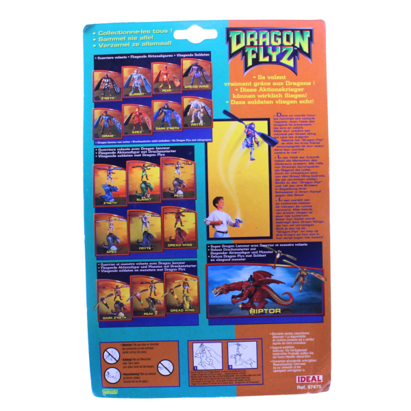 Dragon Flyz Actionfigur Fryte (Galoob 1996) – OVP – 90er Rarität